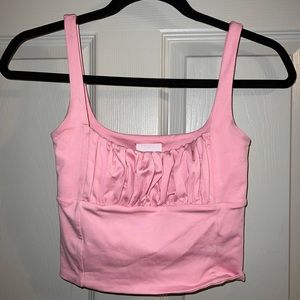 Pink Crop Top